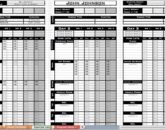 Excel Strength Training Template from www.exceltrainingdesigns.com