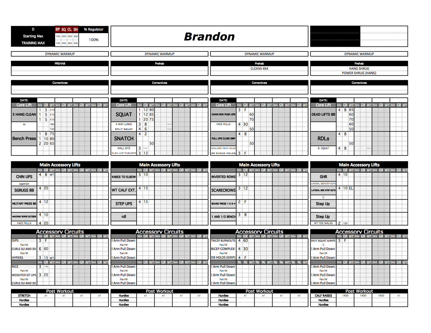 Strength Conditioning Certification Pitchpase
