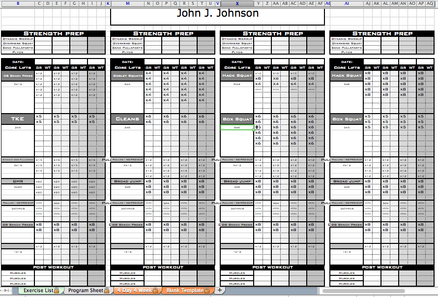 6 Excel Training Templates DocTemplates 6-excel-training-templates-doctemplates